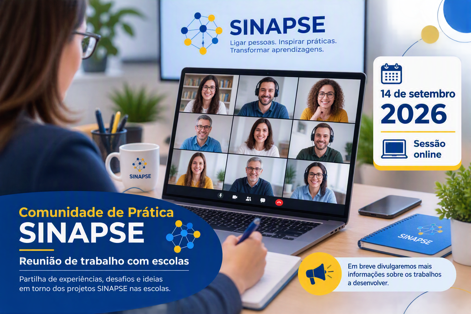 Comunidade de Prática SINAPSE | Reunião de trabalho com escolas