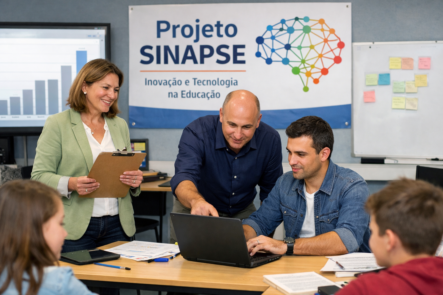Segunda Escola de Gondomar une‑se ao Projeto SINAPSE