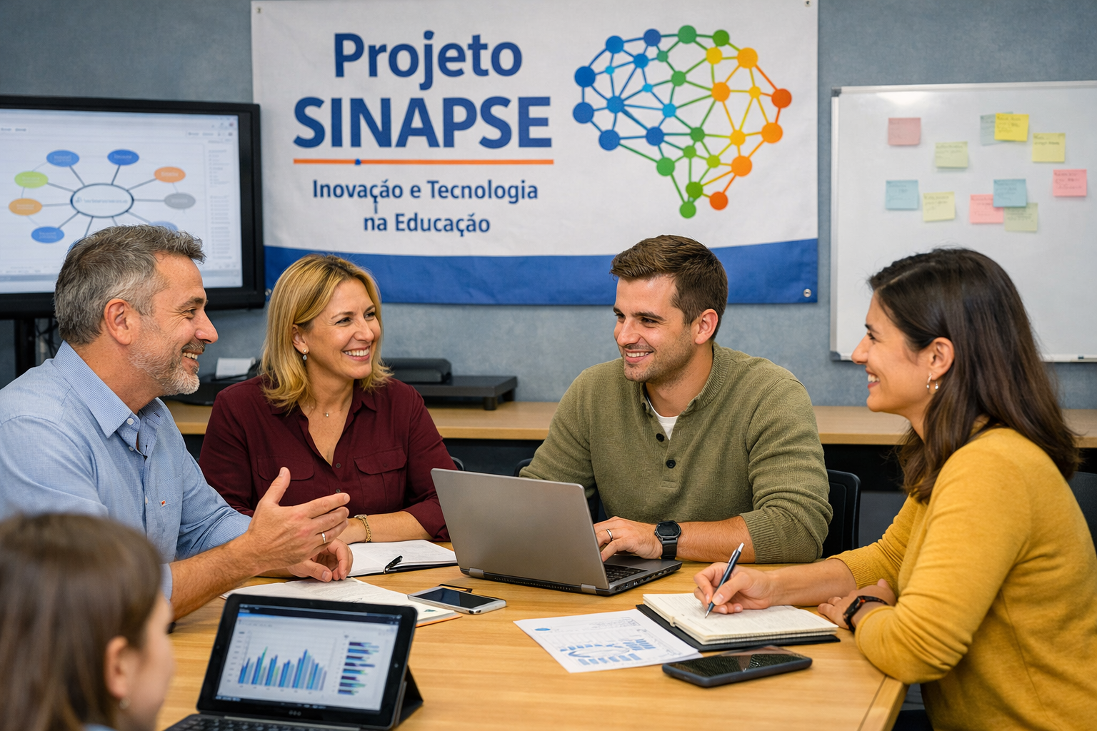 Primeira Escola de Gondomar junta‑se ao Projeto SINAPSE
